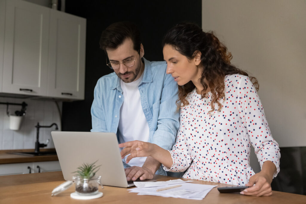 Family reviewing how major life events such as marriage, a new baby, college, divorce, and retirement affect their taxes.